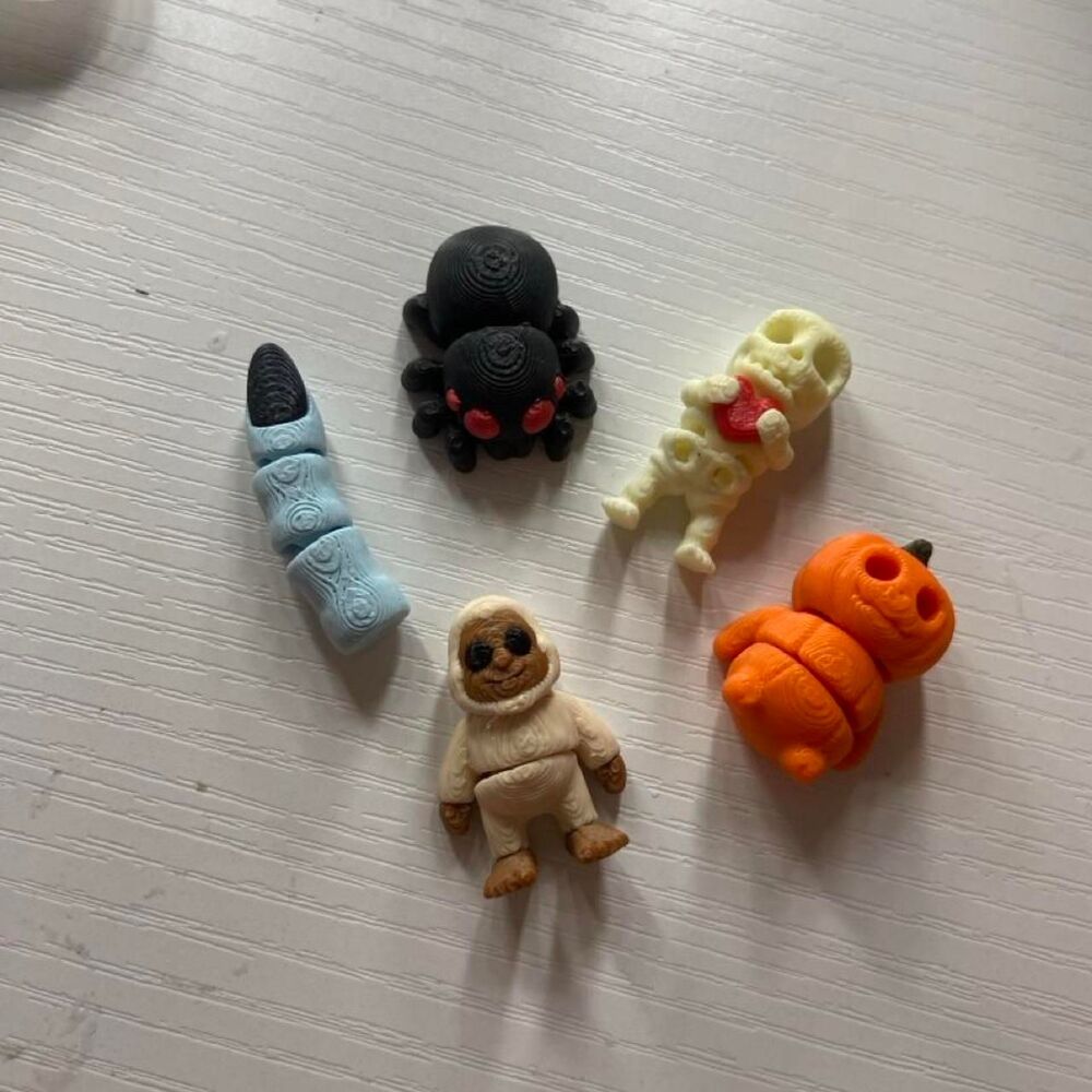 Halloween Themed 3D Printed Toys